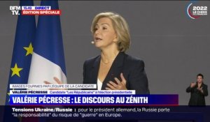 Valérie Pécresse impatiente de "voir notre Nation retrouver cette force qui appartient aux Nations gagnantes"