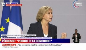 Valérie Pécresse: "Vous qui croyez à l'école de la République, indignez-vous"