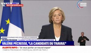 Valérie Pécresse: "Je serai la candidate des familles"
