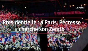 Présidentielle : à Paris, Pécresse cherche son Zénith