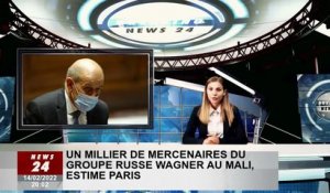 Paris estime un millier de mercenaires du groupe russe Wagner au Mali