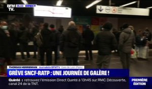 Grève à la RATP: huit lignes de métro fermées, trafic très perturbé sur le réseau RER