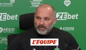 Dupraz : « Il faut rester mesurés, sereins, vigilants » - Foot - L1 - Saint-Étienne