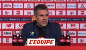 Gourvennec sur les incidents : «Je ne me suis pas mêlé de ça» - Foot - L1 - Lille