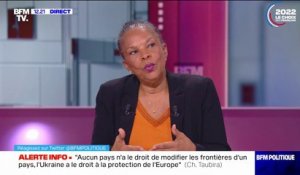 Parrainages: Christiane Taubira estime que "nous sommes dans une interrogation démocratique"