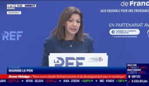 Anne Hidalgo: "Nous ne pouvons pas nous inscrire dans un modèle de développement low cost, et pour cela il nous faut revaloriser le travail, par une augmentation du SMIC de 15% dès mon arrivée"