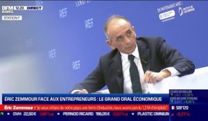 Eric Zemmour : "Le problème de la France est l'immigration, même de la main-d'œuvre qualifiée, hyper qualifiée, j'estime qui faut arrêter toute immigration"