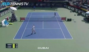 Dubaï - Sinner plus solide que Murray