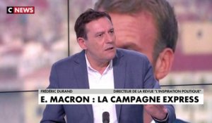 Frédéric Durand : «Je trouve ça particulièrement injuste», à propos de la «future» candidature d'Emmanuel Macron