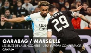 Les buts de Qarabag / Marseille - UEFA Europa Conference League