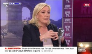 Marine Le Pen sur la guerre Russie-Ukraine: "On a laissé pourrir la situation"