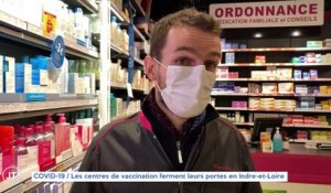 Le Journal - 25/02/2022 - COVID-19 / Les centres de vaccination ferment leurs portes en Indre-et-Loire