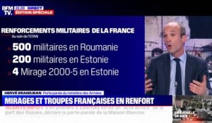 500 militaires en Roumanie, 200 en Estonie... le porte-parole du ministère des Armées détaille le plan de renforcement militaire de la France
