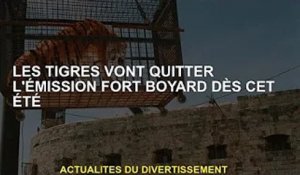 Les Tigres quitteront Fort Boyard cet été