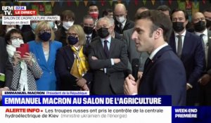 Emmanuel Macron: "La guerre revient en Europe et nous nous voyons aujourd'hui dans un contexte grave et historique"