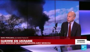 Guerre en Ukraine : Kiev annonce des pourparlers avec Moscou à la frontière ukraino-biélorusse