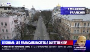 Guerre en Ukraine: Jean-Yves Le Drian incite les Français à quitter Kiev