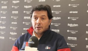 Coupe Davis 2022 - Sébastien Grosjean : "Ça fait plaisir de retrouver le public français à Pau où on a de très bon souvenirs"