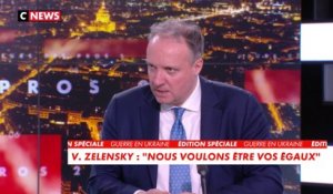 Jérôme Béglé : «Il y a des dizaines de critères nécessaires pour adhérer à l’Union européenne, et l’Ukraine n’en respecte pas certains, on ne peut pas faire adhérer comme ça un pays en quelques jours, quelques heures, quelques semaines»