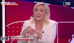 Marine Le Pen: "Je pense que l'autonomie et l'indépendance de la France passent par une sortie du commandement intégré de l'Otan"