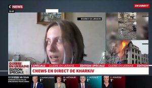 Guerre en Ukraine: En larmes, Alice craque en direct dans "Morandini Live" en racontant les bombardements qu’elle a vécus dans la nuit à Kharkiv - VIDEO