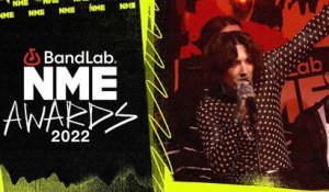 BMTH win Best Band From The UK (supported by Pizza Express) at the BandLab NME Awards 2022
