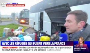 Guerre en Ukraine: après avoir traversé la Pologne et l'Allemagne, ce convoi de réfugiés arrive en France