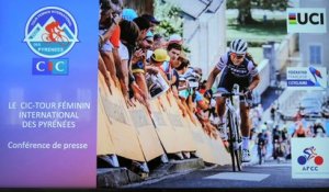 Tour Féminin International des Pyrénées 2022 - Marion Clignet, Elisabeth Chevanne-Brachet et Eric Béroujon
