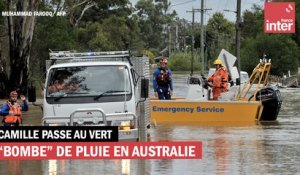 "Bombe de pluie" en Australie 