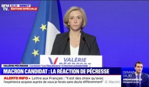 Valérie Pécresse: "Les Français ne peuvent pas être privés d'un vrai débat démocratique"