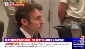 Emmanuel Macron annonce dans une "Lettre aux Français" être candidat pour un nouveau mandat