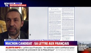 Sébastien Chenu: "Emmanuel Macron a fini la partie de cache-cache, il va maintenant falloir qu'il accepte le débat"