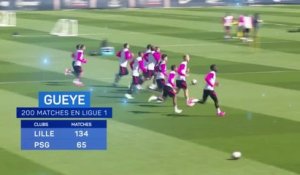 27e j. - Gueye, 200 matches en championnat de France