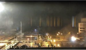 Guerre en Ukraine -  La plus grande centrale atomique d'Europe, Zaporijjia, située dans le centre de l'Ukraine, a été touchée cette nuit par des frappes de l'armée russe