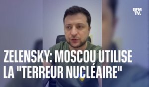 "Cet État terroriste a maintenant recours à la terreur nucléaire"  Le message de Volodymyr Zelensky après les bombardements russes sur la centrale nucléaire de Zaporijjia