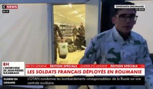 Guerre en Ukraine - Reportage de CNews en Roumanie avec les centaines de soldats Français qui sont arrivés sur place à seulement 2 heures des combats
