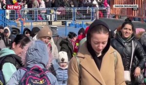 En Roumanie, un camp de réfugiés pour les Ukrainiens