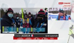 Jacquelin : «J'avais envie de jouer» - Biathlon - CM (H)