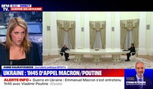 Les sujets évoqués entre Emmanuel Macron et Vladimir Poutine durant leur 1h45 d'échanges ce dimanche