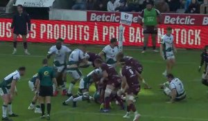 TOP 14 - Essai de Rémi LAMERAT (UBB) - Union Bordeaux-Bègles - Section Paloise - J20 - Saison 2021:2022