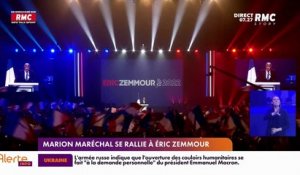 Charles en campagne : Marion Maréchal se rallie à Éric Zemmour - 07/03