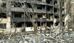 Guerre en Ukraine : Kharkiv en ruine après d'intenses bombardements