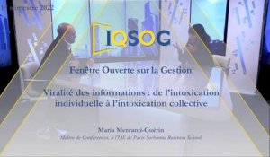 Viralité des informations : de l’intoxication individuelle à l’intoxication collective [Maria Mercanti-Guérin]