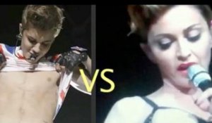 Exclu vidéo : Justin Bieber vs Madonna qui donne le plus en concert ?
