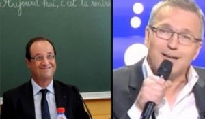 Public Zap : Laurent Ruquier donne une explication à la drôle de photo de François Hollande : In ou out ?