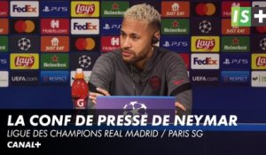 Revivez la conférence de presse de Neymar - Ligue des Champions Real Madrid / Paris SG J-1