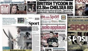 Bataille à coup de milliards pour racheter Chelsea, West Ham craint le pire pour Kurt Zouma