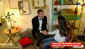 Baba Noël : Matthieu Delormeau se fait piéger par une fausse fan (VIDEO)