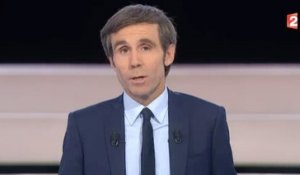David Pujadas explique la non-venue de Marine Le Pen dans Des paroles et des actes (France 2)