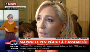 Marine Le Pen s’en prend à Franck Dubosc